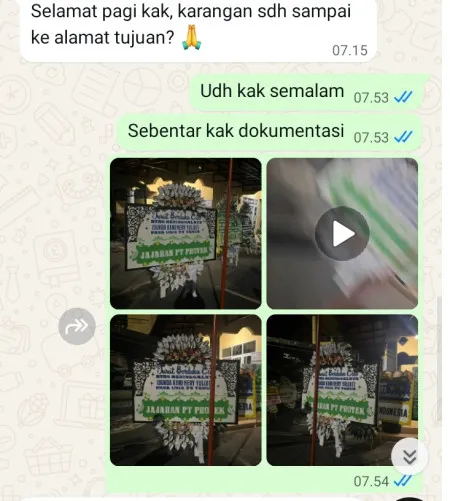 Pengiriman Papan Bunga Selamat Pondok Gede