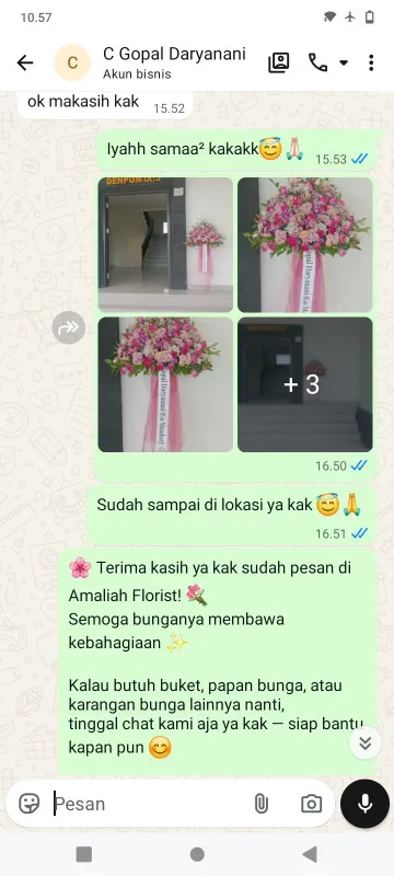 Pengiriman Karangan Bunga Pondok Gede